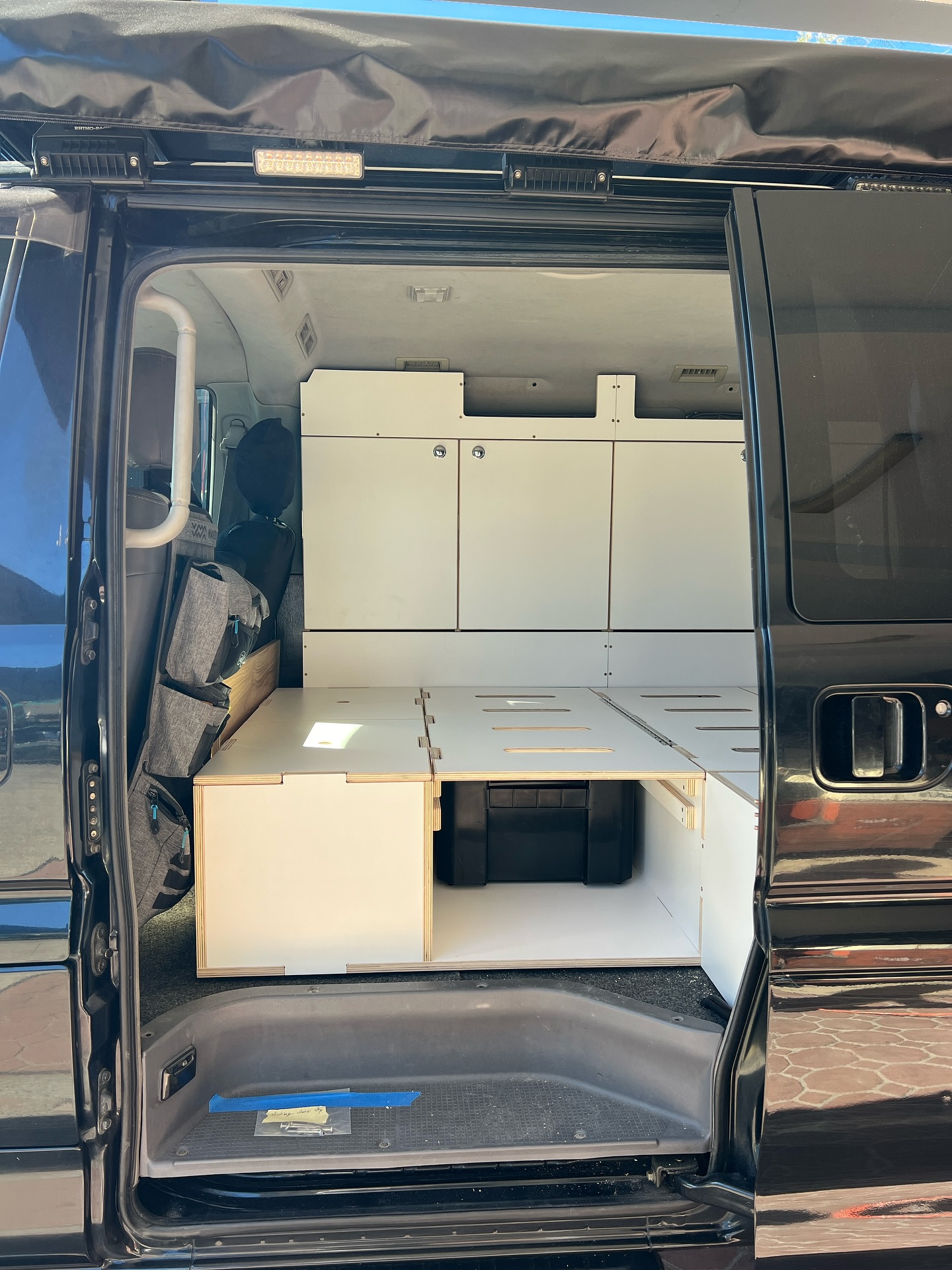 Mitsubishi Delica D4 SWB ✅
Built for functionality, comfort, and everyday ease — this compact layout makes the most of every inch:
🔹 Full kitchen drawer (Driver side)
🔹 30L fridge cavity (Passenger side)
🔹 Support for existing table — right above the fridge
🔹 Covered wheel arches for a clean finish
🔹 Backrest system for flexible seating
🔹 Seat & storage cabinet behind the passenger seat — with 400mm walkway to the bed
🔹 Floor platform connecting bed and storage
🔹 Full-length side cabinet with shelves, locking door & U-tray top
Designed to keep life on the road simple, efficient, and dialed in.
This Delica is ready to roll.
#KataDelica #DelicaD4 #Delica #mitsubishidelica #KataMitsubishi #Delicavan #DelicaAus #4wdvan
#vanbuild #australiavanlife #fitoutvan #camperconversion #camperlife #nomadlife #VanLife #campervan #vanconversion #vanlifevirals #campervanconversion #tinyhome #homeonwheels #vanlifeideas #offgrid #outdoorliving #roadtrip #DelicaD5 #mitsubishicampervan #mitsubishidelicaL400 #VanLife #TravelEssentials #fullconversion