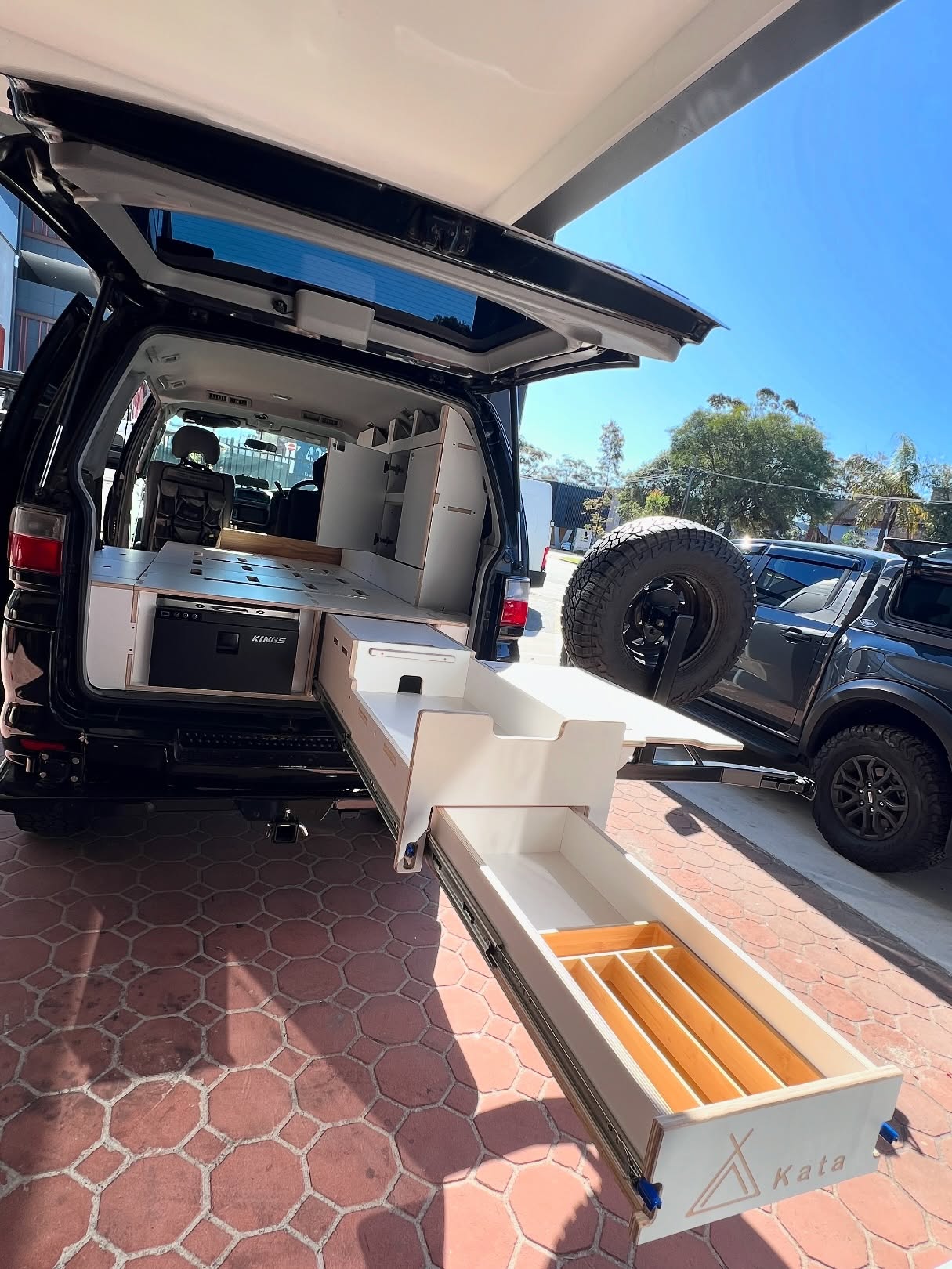 Mitsubishi Delica D4 SWB ✅
Built for functionality, comfort, and everyday ease — this compact layout makes the most of every inch:
🔹 Full kitchen drawer (Driver side)
🔹 30L fridge cavity (Passenger side)
🔹 Support for existing table — right above the fridge
🔹 Covered wheel arches for a clean finish
🔹 Backrest system for flexible seating
🔹 Seat & storage cabinet behind the passenger seat — with 400mm walkway to the bed
🔹 Floor platform connecting bed and storage
🔹 Full-length side cabinet with shelves, locking door & U-tray top
Designed to keep life on the road simple, efficient, and dialed in.
This Delica is ready to roll.
#KataDelica #DelicaD4 #Delica #mitsubishidelica #KataMitsubishi #Delicavan #DelicaAus #4wdvan
#vanbuild #australiavanlife #fitoutvan #camperconversion #camperlife #nomadlife #VanLife #campervan #vanconversion #vanlifevirals #campervanconversion #tinyhome #homeonwheels #vanlifeideas #offgrid #outdoorliving #roadtrip #DelicaD5 #mitsubishicampervan #mitsubishidelicaL400 #VanLife #TravelEssentials #fullconversion